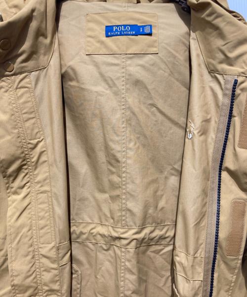 POLO RALPH LAUREN（ポロ・ラルフローレン）POLO RALPH LAUREN (ポロ・ラルフローレン) ポニー刺繍フーデッドコート イエロー サイズ:Ｓの古着・服飾アイテム