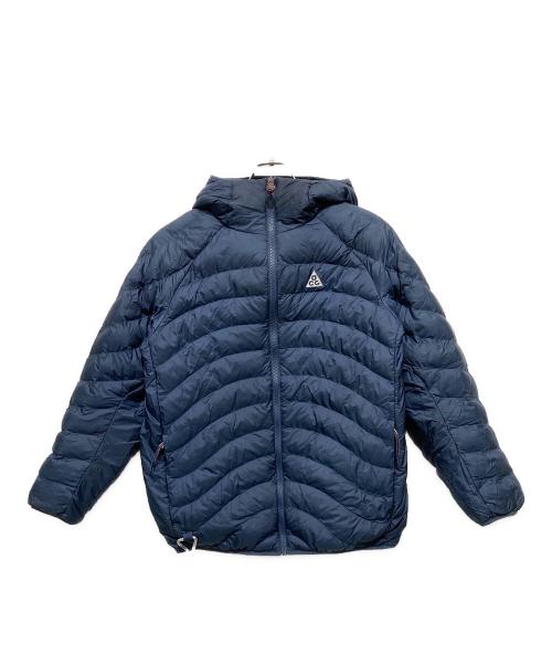 NIKE（ナイキ）NIKE (ナイキ) 中綿ジャケット ネイビー サイズ:Mの古着・服飾アイテム