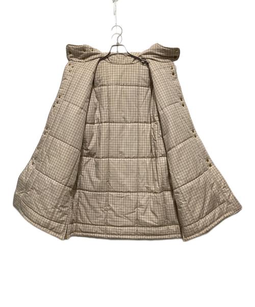 6(ROKU) BEAUTY&YOUTH（ロク ビューティーアンドユース）6(ROKU) BEAUTY&YOUTH (ロク ビューティーアンドユース) CHECK REVERSIBLE COAT ベージュ×ボルドー サイズ:Ｓの古着・服飾アイテム