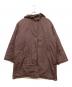 6(ROKU) BEAUTY&YOUTH（ロク ビューティーアンドユース）の古着「CHECK REVERSIBLE COAT」｜ベージュ×ボルドー