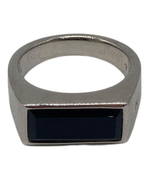 TOM WOOD（トムウッド）TOM WOOD (トムウッド) シグネットリング ブラック サイズ:16号の古着・服飾アイテム