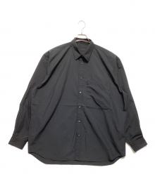 DAIWA PIER39（ダイワ ピア39）の古着「TECH REGULAR COLLAR SHIRT L/S」｜ブラック
