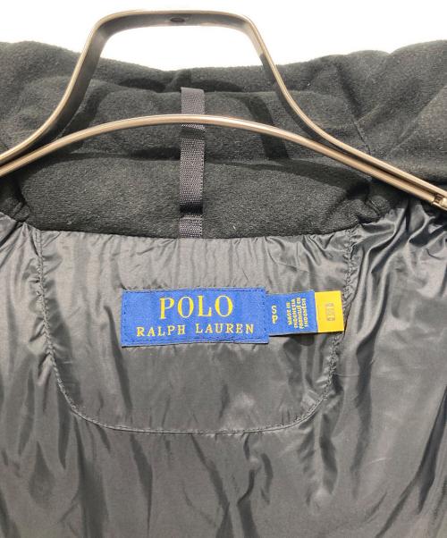 POLO RALPH LAUREN（ポロ・ラルフローレン）POLO RALPH LAUREN (ポロ・ラルフローレン) ダウンベスト ブラック サイズ:Ｓの古着・服飾アイテム