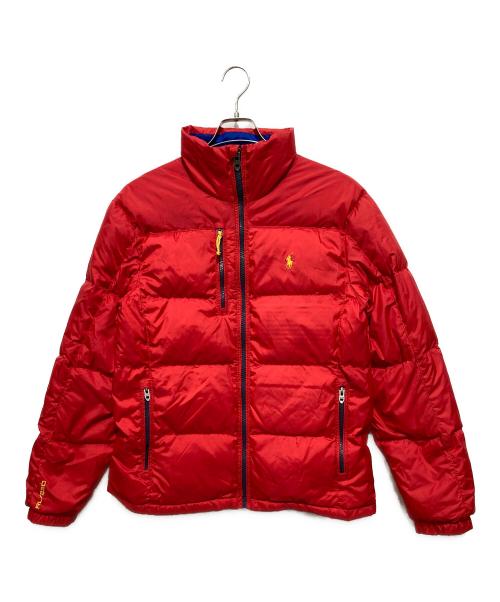 POLO RALPH LAUREN（ポロ・ラルフローレン）POLO RALPH LAUREN (ポロ・ラルフローレン) ダウンジャケット レッド サイズ:Ｓの古着・服飾アイテム