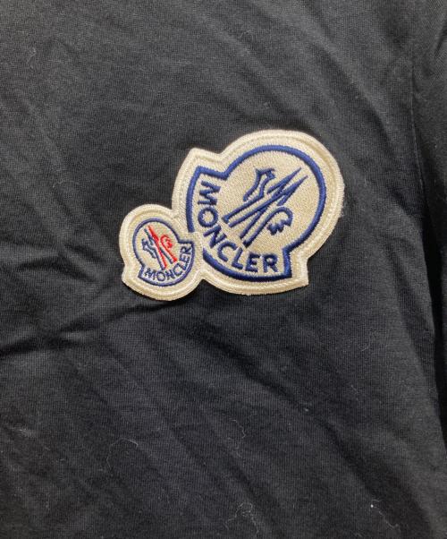 MONCLER（モンクレール）MONCLER (モンクレール) MAGLIA T-SHIRT ブラック サイズ:Sの古着・服飾アイテム