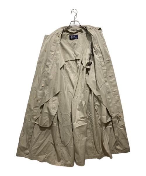 POLO RALPH LAUREN（ポロ・ラルフローレン）POLO RALPH LAUREN (ポロ・ラルフローレン) USED 比翼トレンチコート ベージュ サイズ:Lの古着・服飾アイテム