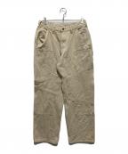 OYオーワイ）の古着「ダブルニーワークパンツ」｜ベージュ