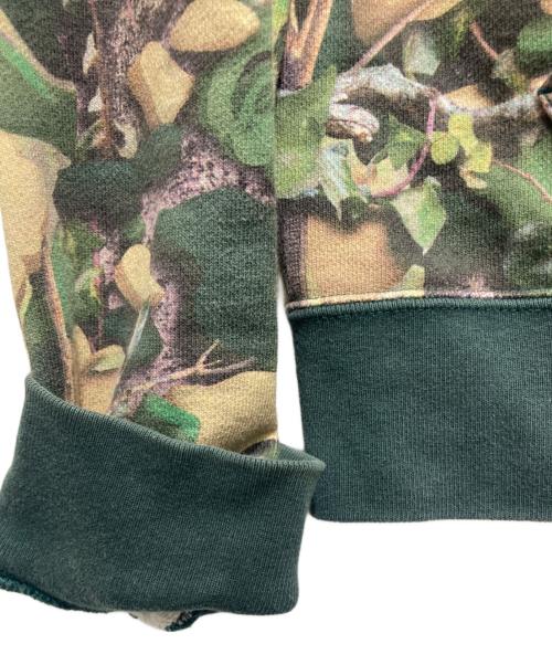 A BATHING APE（ア ベイシング エイプ）A BATHING APE (ア ベイシング エイプ) カモ柄ジップパーカー グリーン サイズ:Sの古着・服飾アイテム