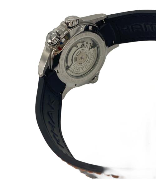 HAMILTON（ハミルトン）HAMILTON (ハミルトン) カーキ GMT エアレース ブラックの古着・服飾アイテム