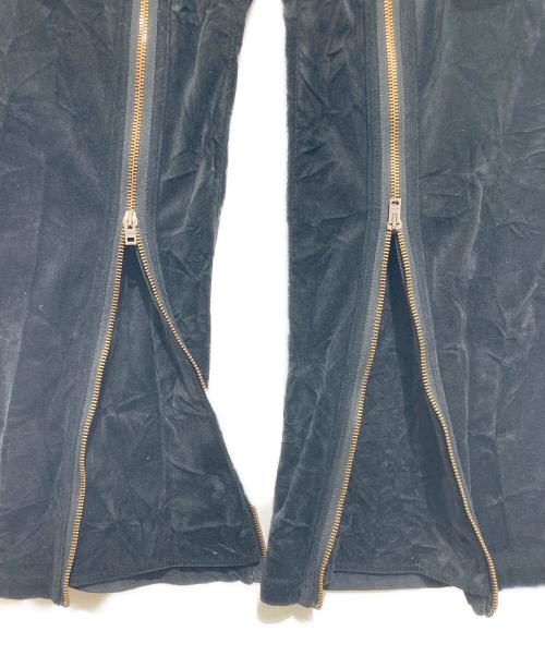 Acne studios（アクネ ストゥディオズ）ACNE STUDIOS (アクネ ストゥディオズ) クリンクルベルベットカーゴパンツ ブラック サイズ:Sの古着・服飾アイテム
