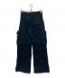 ACNE STUDIOS (アクネ ストゥディオズ) クリンクルベルベットカーゴパンツ ブラック サイズ:S：25000円