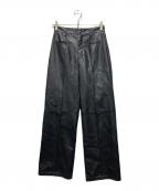 Ameriアメリ）の古着「レザーパンツ」｜ブラック