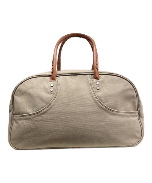 PUMA（プーマ）PUMA (プーマ) 2WAYキャンバスボストンバッグ カーキ×ブラウン サイズ:OneSizeの古着・服飾アイテム