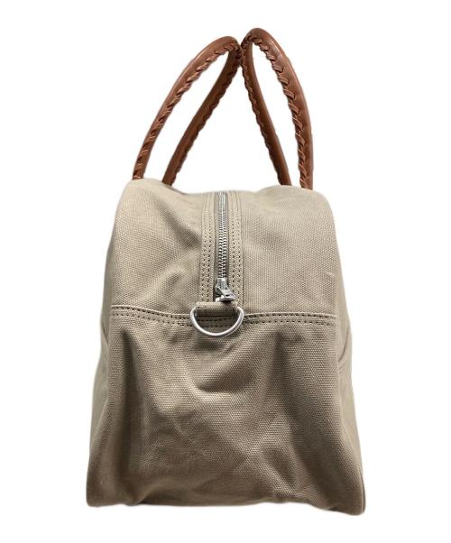 PUMA（プーマ）PUMA (プーマ) 2WAYキャンバスボストンバッグ カーキ×ブラウン サイズ:OneSizeの古着・服飾アイテム