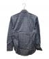 BURBERRY BLACK LABEL (バーバリーブラックレーベル) 長袖チェックシャツ グレー サイズ:M 未使用品：7000円