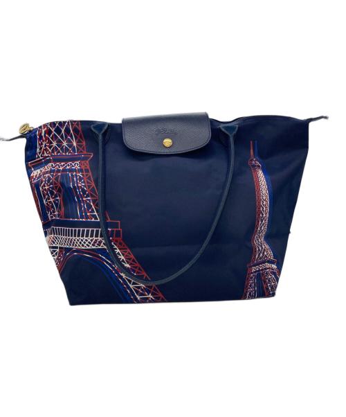LONGCHAMP（ロンシャン）LONGCHAMP (ロンシャン) ルプリアージュ ネイビーの古着・服飾アイテム
