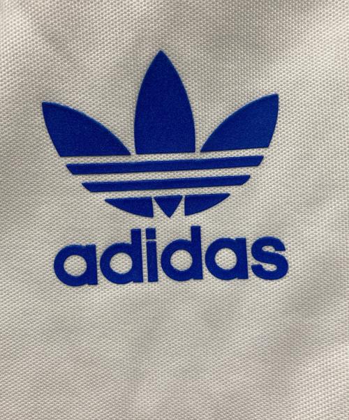 adidas（アディダス）adidas (アディダス) ベッケンバウアー トラックトップ ホワイト×ブルー サイズ:XLの古着・服飾アイテム