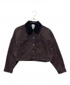 adidasアディダス）の古着「ジャケット」｜ブラウン