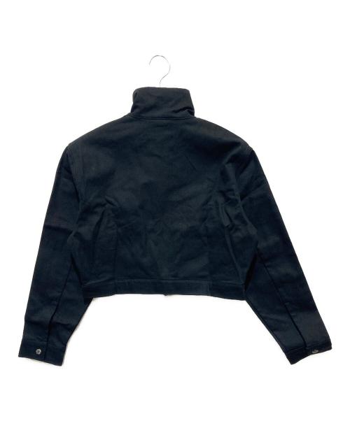 adidas（アディダス）adidas (アディダス) ファイヤーバード ツイル クロップ トラックトップ ブラック サイズ:Ｌの古着・服飾アイテム