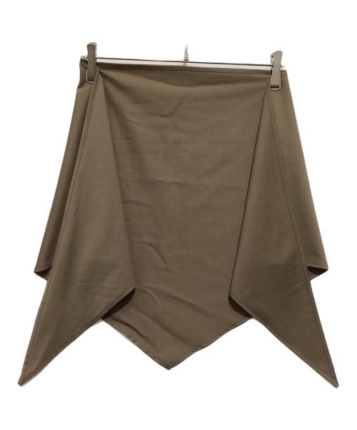 CREDONA（クレドナ）CREDONA (クレドナ) 4wayストレッチ サマーウール トロピカル スウェイ  パンツ ブラウンの古着・服飾アイテム