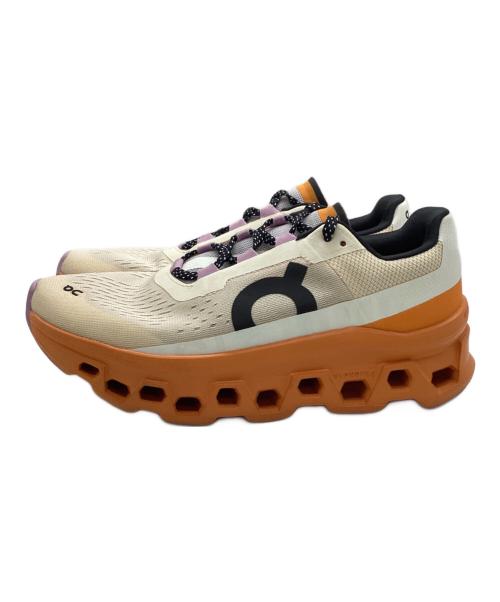 on（オン）on (オン) クラウドモンスター ベージュ×オレンジ サイズ:23.5の古着・服飾アイテム