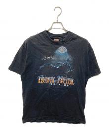 HARLEY-DAVIDSON（ハーレーダビッドソン）の古着「00sバックプリントTシャツ」｜ブラック