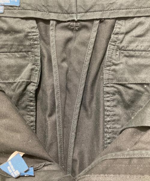 POLO RALPH LAUREN（ポロ・ラルフローレン）POLO RALPH LAUREN (ポロ・ラルフローレン) テーパードパンツ ブラック サイズ:33の古着・服飾アイテム