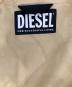 中古・古着 DIESEL (ディーゼル) ロゴパッチバイカージャケット ベージュ サイズ:M：6000円