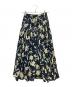 MARIHA (マリハ) TOMORROW LAND (トゥモローランド) 【別注】 花の香りのスカート ネイビー×グリーン サイズ:36：8000円