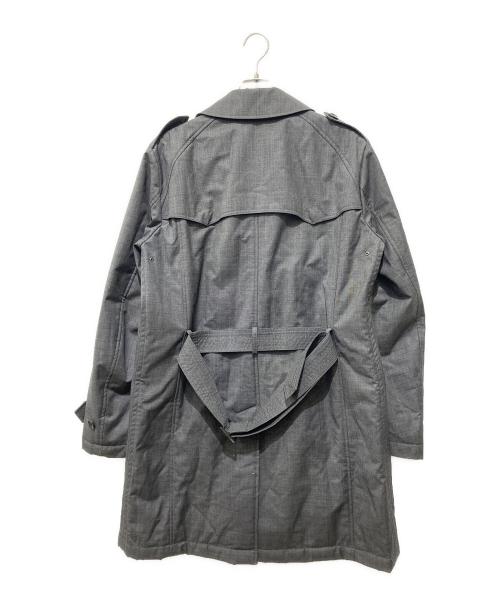 ARMANI COLLEZIONI（アルマーニ コレツィオーニ）ARMANI COLLEZIONI (アルマーニ コレツィオーニ) トレンチコート グレー サイズ:Ｌの古着・服飾アイテム