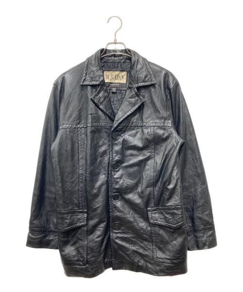 wilsons leather（ウィルソンズレザー）wilsons leather (ウィルソンズレザー) レザージャケット ブラック サイズ:Ｓの古着・服飾アイテム