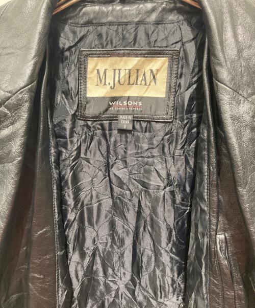 wilsons leather（ウィルソンズレザー）wilsons leather (ウィルソンズレザー) レザージャケット ブラック サイズ:Ｓの古着・服飾アイテム