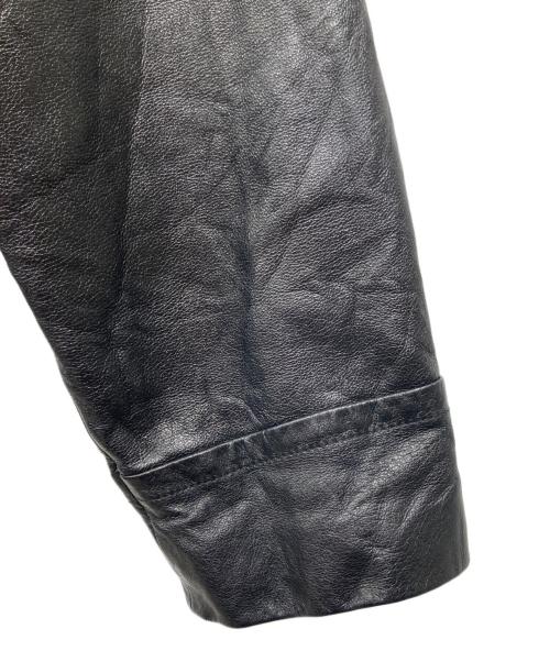 wilsons leather（ウィルソンズレザー）wilsons leather (ウィルソンズレザー) レザージャケット ブラック サイズ:Ｓの古着・服飾アイテム