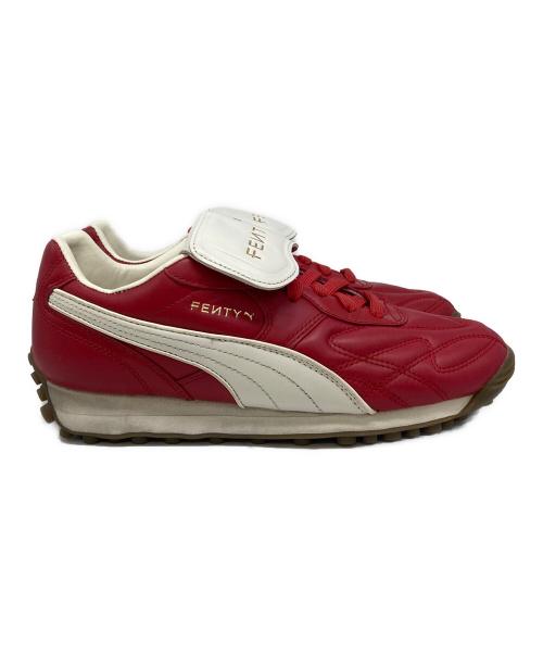 PUMA（プーマ）PUMA (プーマ) emmi (エミ) AVANTI L FENTY レッド サイズ:25cmの古着・服飾アイテム