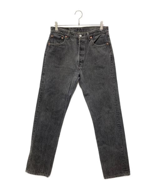 LEVI'S（リーバイス）LEVI'S (リーバイス) 90s 501先染めブラックデニムパンツ グレー サイズ:34の古着・服飾アイテム