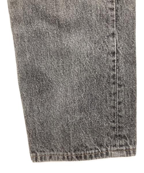LEVI'S（リーバイス）LEVI'S (リーバイス) 90s 501先染めブラックデニムパンツ グレー サイズ:34の古着・服飾アイテム