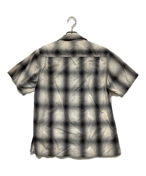 TOWN CRAFT（タウンクラフト）TOWN CRAFT (タウンクラフト) オンブレ半袖シャツ グレー サイズ:Mの古着・服飾アイテム