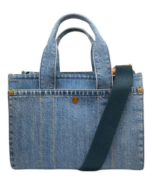 COACH（コーチ）COACH (コーチ) カーゴトート26 ブルーの古着・服飾アイテム