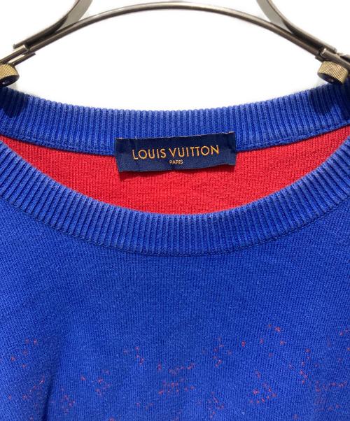 LOUIS VUITTON（ルイ ヴィトン）LOUIS VUITTON (ルイ ヴィトン) グラディエントニット ブルー サイズ:Ｌの古着・服飾アイテム