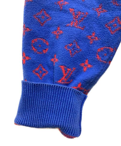 LOUIS VUITTON（ルイ ヴィトン）LOUIS VUITTON (ルイ ヴィトン) グラディエントニット ブルー サイズ:Ｌの古着・服飾アイテム