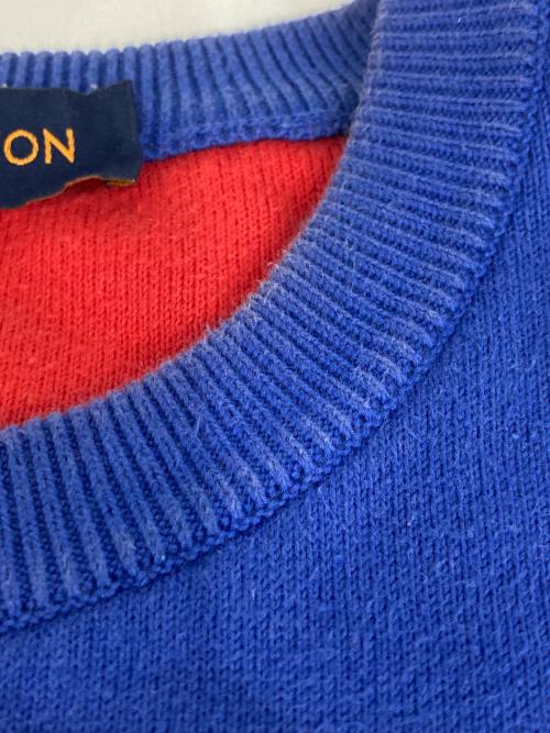 LOUIS VUITTON（ルイ ヴィトン）LOUIS VUITTON (ルイ ヴィトン) グラディエントニット ブルー サイズ:Ｌの古着・服飾アイテム