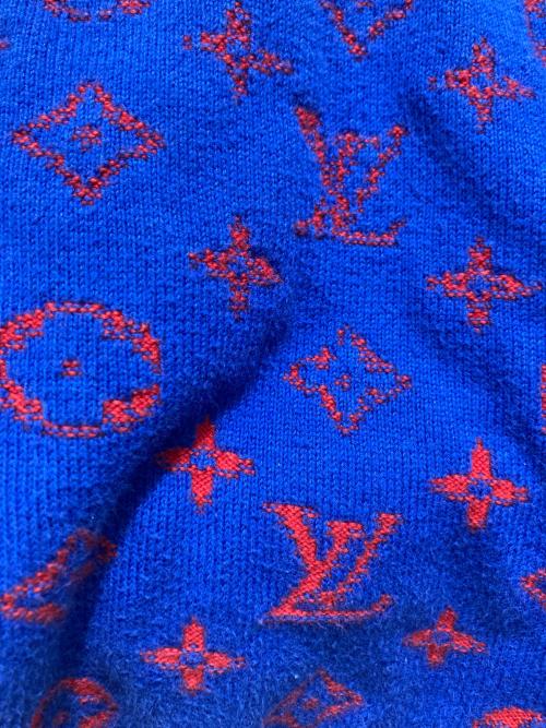 LOUIS VUITTON（ルイ ヴィトン）LOUIS VUITTON (ルイ ヴィトン) グラディエントニット ブルー サイズ:Ｌの古着・服飾アイテム