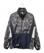 Aape BY A BATHING APEエーエイプ バイ アベイシングエイプ）の古着「ナイロンジャケット」｜グレー