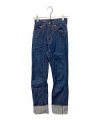 LEVI'S VINTAGE CLOTHINGリーバイス ビンテージ クロージング）の古着「1950'S 701 ジーンズ ORGANIC リジッド」｜ブルー