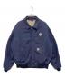 CarHartt（カーハート）の古着「耐炎バック刺繍ワークジャケット」｜ネイビー