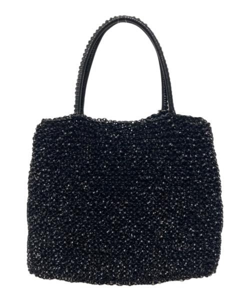 ANTEPRIMA（アンテプリマ）ANTEPRIMA (アンテプリマ) スカルビジューワイヤーバッグ ブラックの古着・服飾アイテム