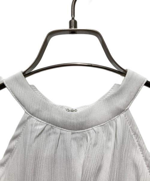 darich（ダーリッチ）darich (ダーリッチ) ボリュームシフォンミニワンピース ホワイト サイズ:FREEの古着・服飾アイテム