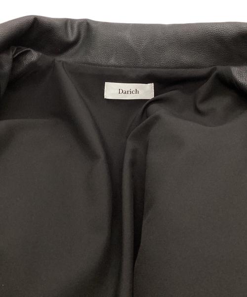 darich（ダーリッチ）darich (ダーリッチ) ハートシェイカーレザージャケット ブラック サイズ:FREEの古着・服飾アイテム