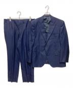 STUDIO by D'URBANスタジオバイダーバン）の古着「2Bストライプスーツ」｜ネイビー