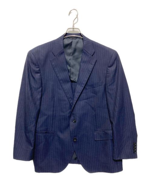 STUDIO by D'URBAN（スタジオバイダーバン）STUDIO by D'URBAN (スタジオバイダーバン) 2Bストライプスーツ ネイビー サイズ:38の古着・服飾アイテム